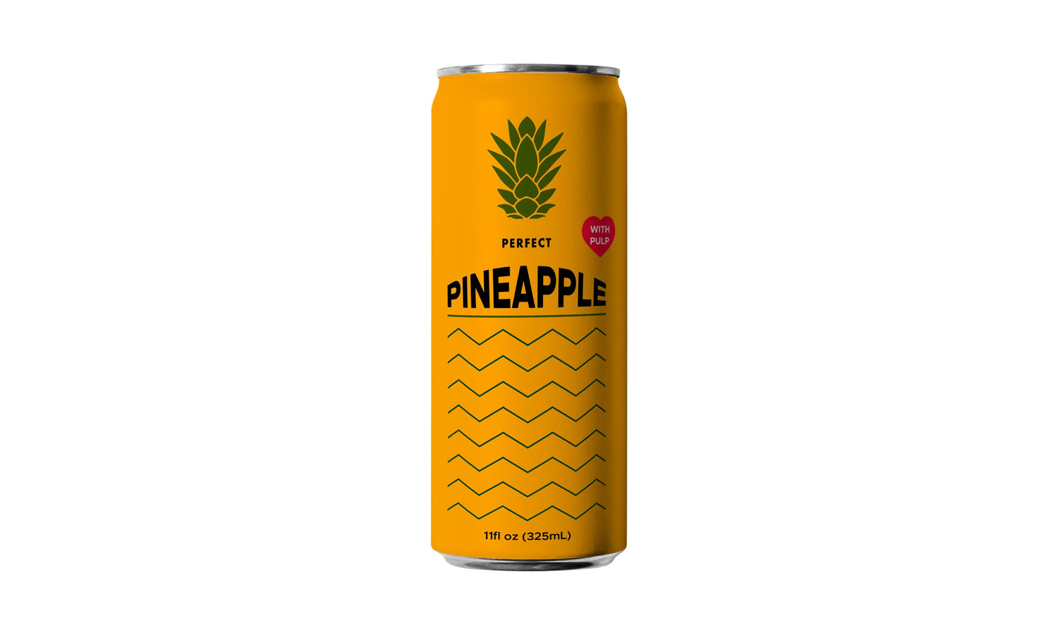 Perfect Pineapple With Pulp Front