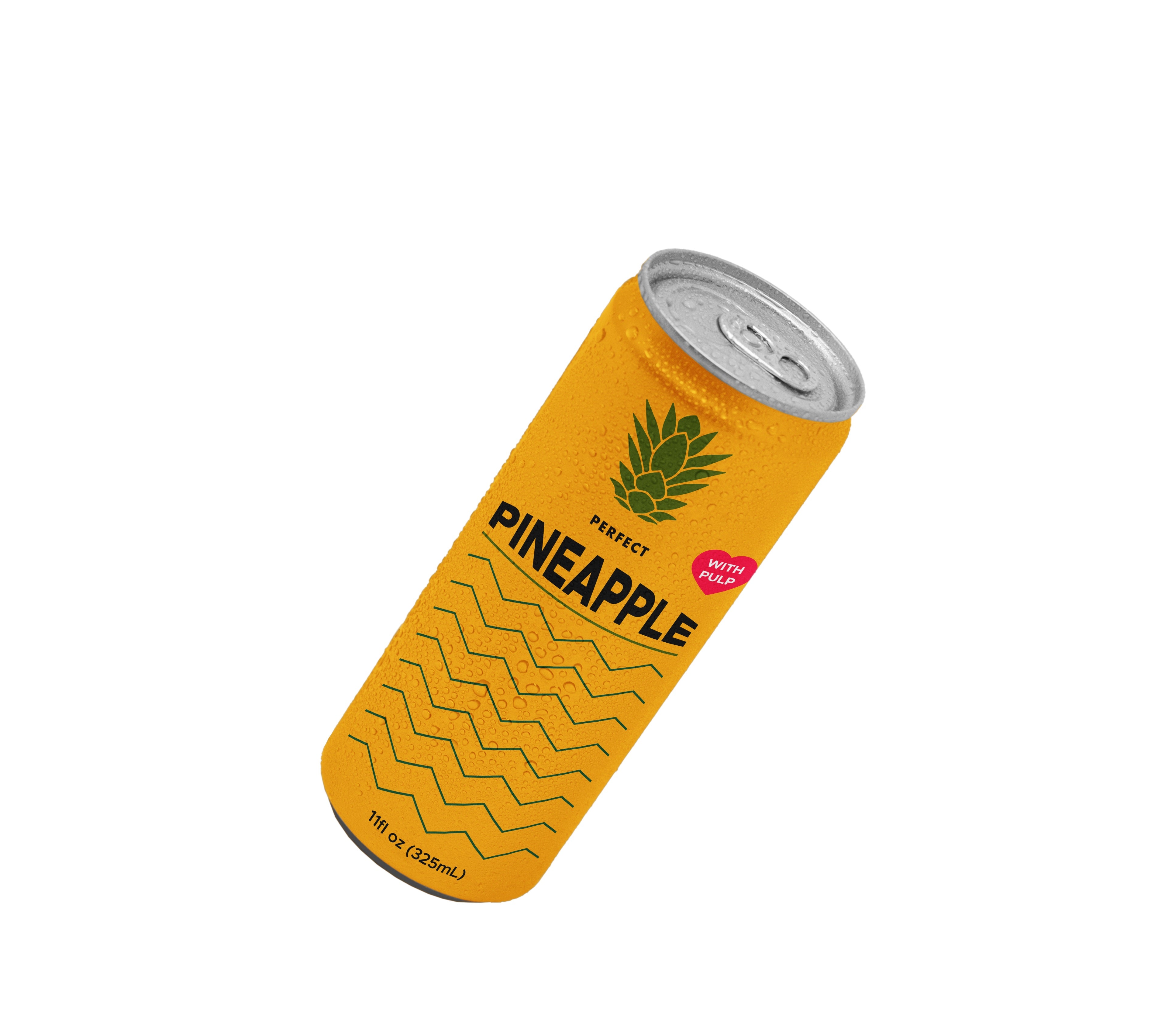 Perfect Pineapple With Pulp Front
